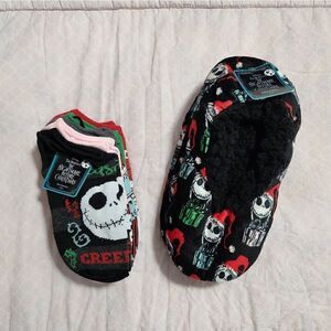 Nightmare Before Christmas new women's socks Bundle size 4-10